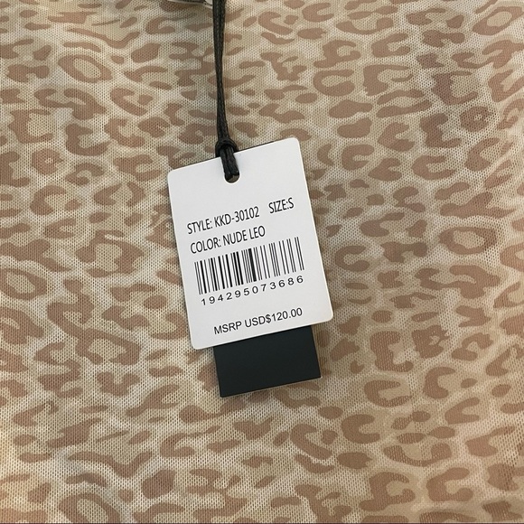 NWT Kendall + Kylie Swim Coverup -Small - Picture 4 of 9